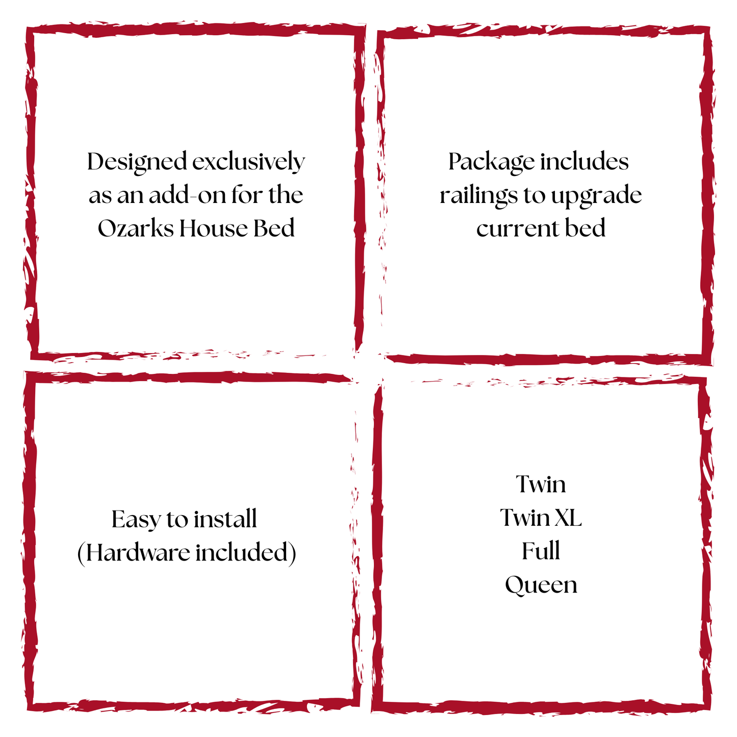 Sierra Bed Package (Rails Add-On)