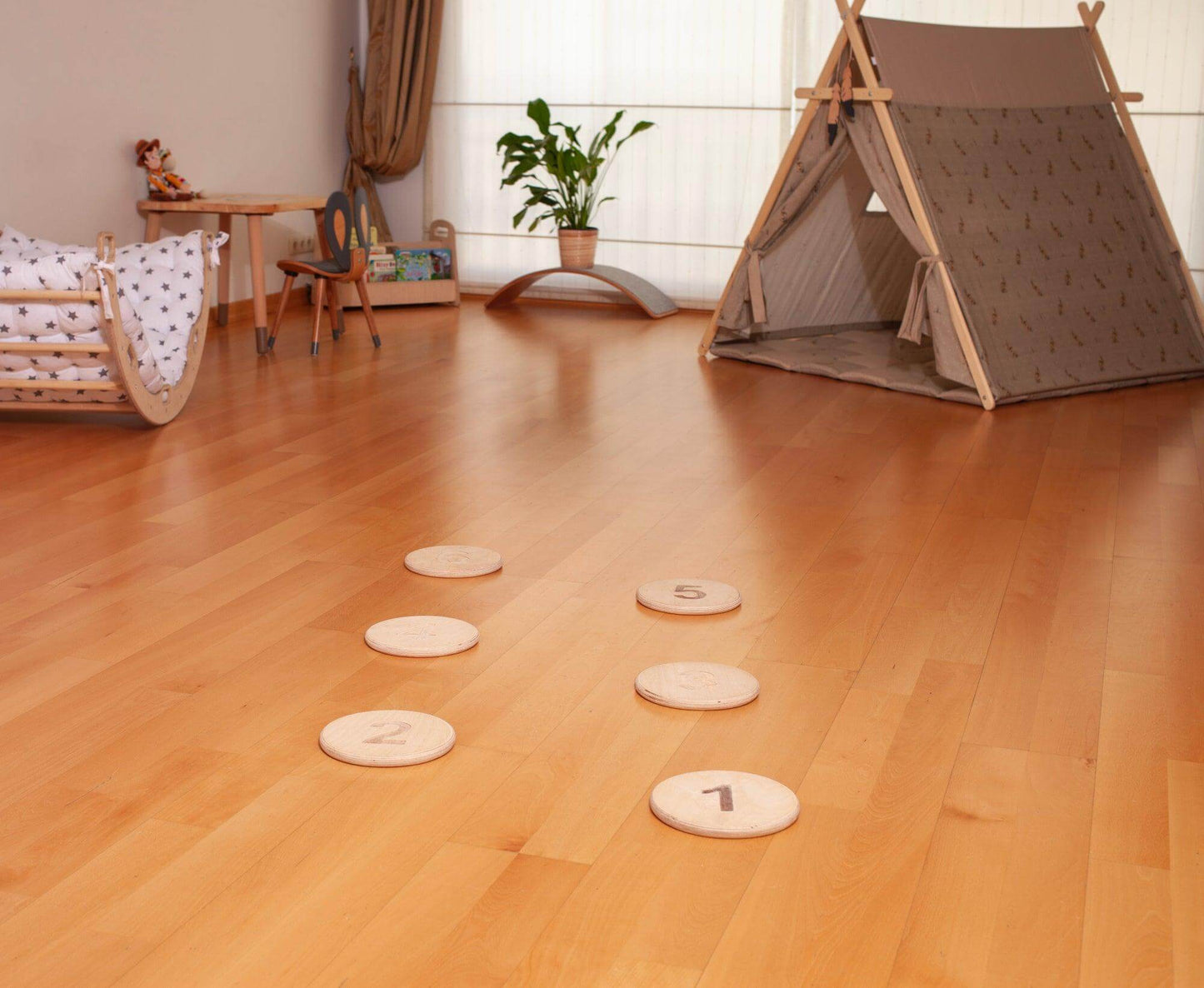 Montessori Stepping Balance Stones for kids