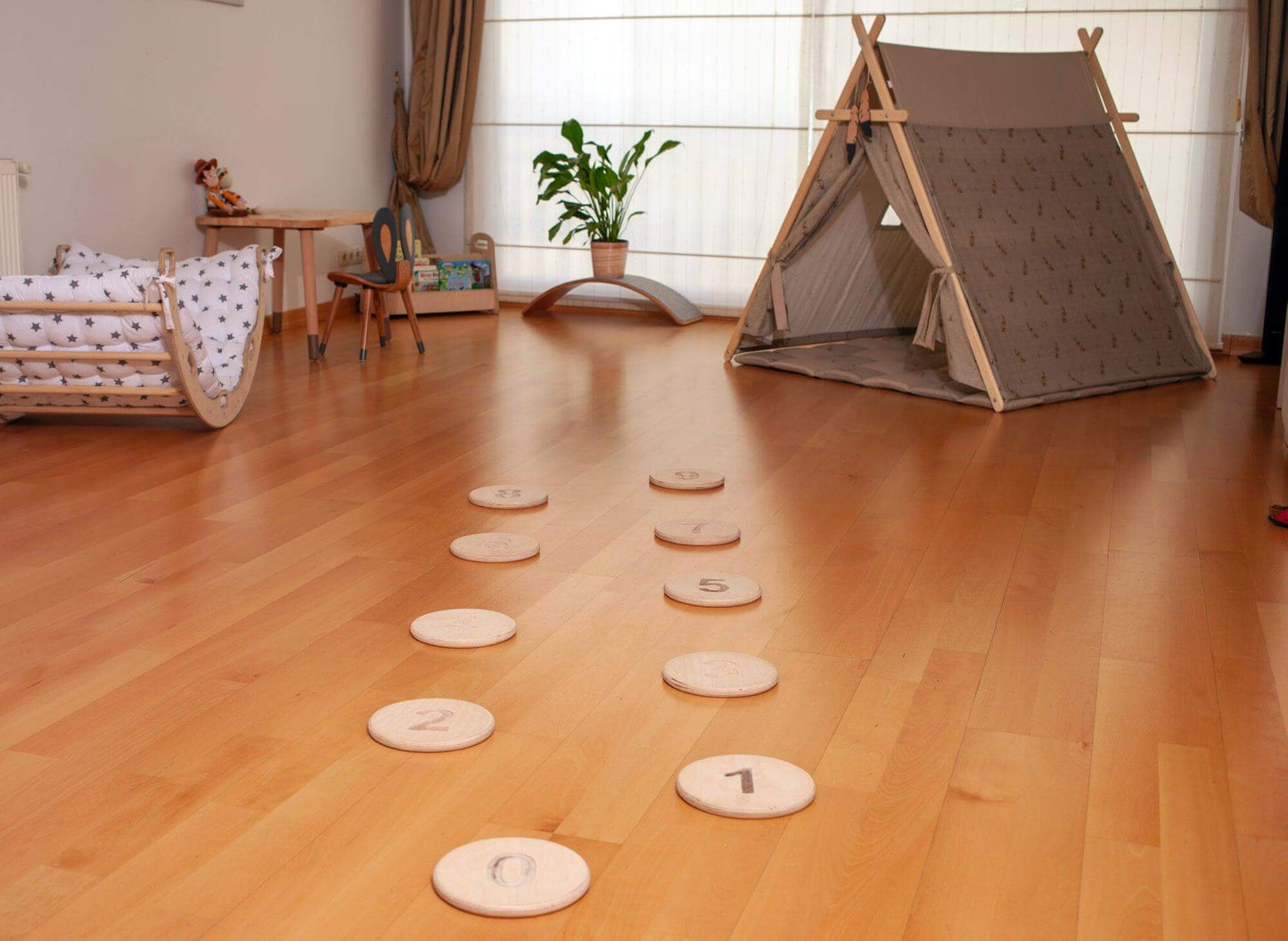 Montessori Stepping Balance Stones for kids