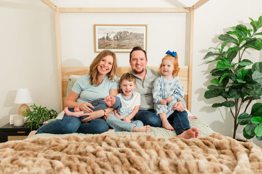 Our At Home Photoshoot to Welcome Baby #3