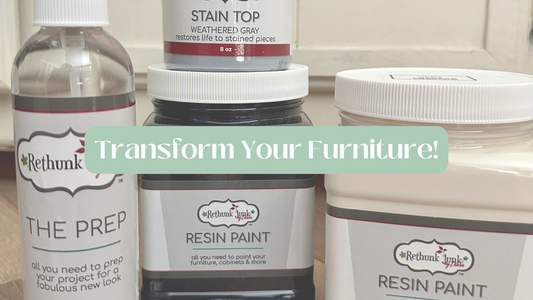 Paint + Stain Your Furniture... Easily!
