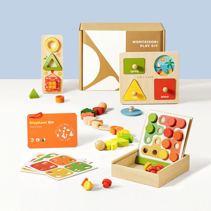 Tiny Land® Montessori Toys Set for Toddlers (18-24month)