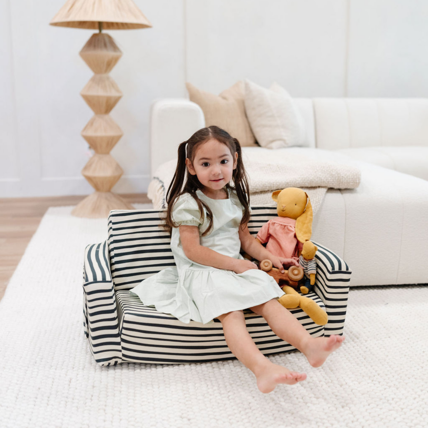 Bold Stripe Play Couch