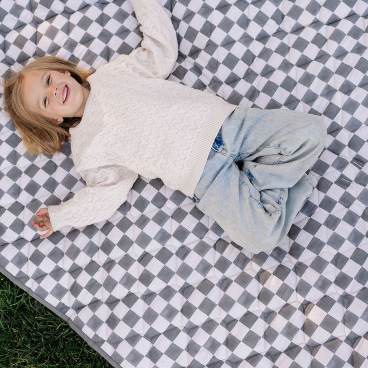 Checker Pepper Picnic Blanket