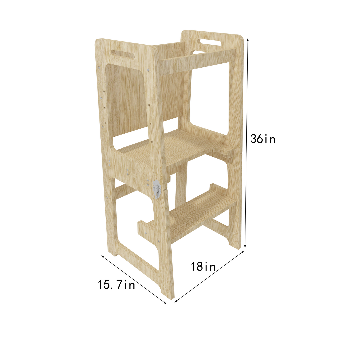 Date - 4 in 1 Kitchen Tower, Desk, Step Stool and Chalkboard