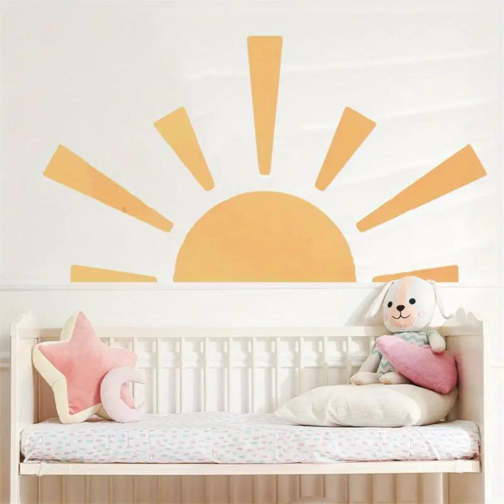 Vibrant Sun Wall Sticker