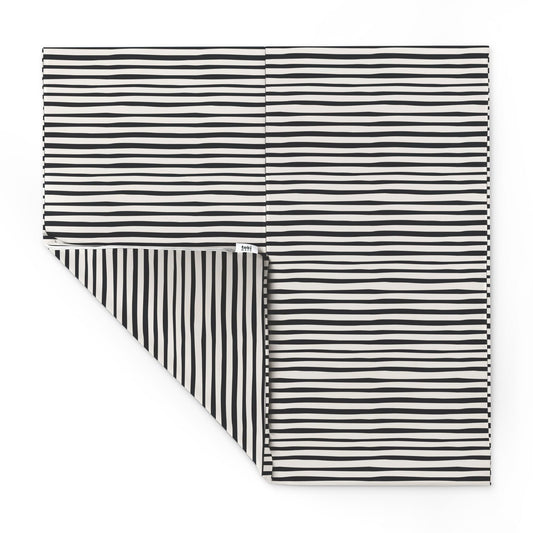 Bold Stripe Vegan Leather Mat