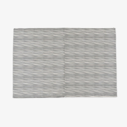 Bold Stripe Vegan Leather Mat