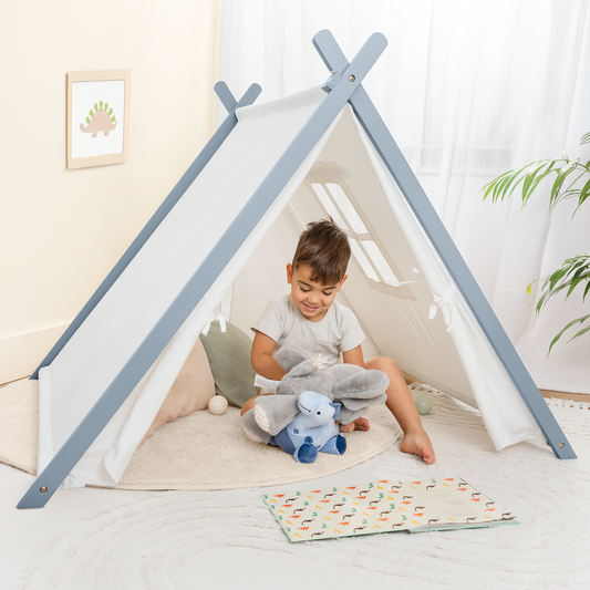 Kids Indoor Play Tent by Comfy Cubs - Pacific Blue