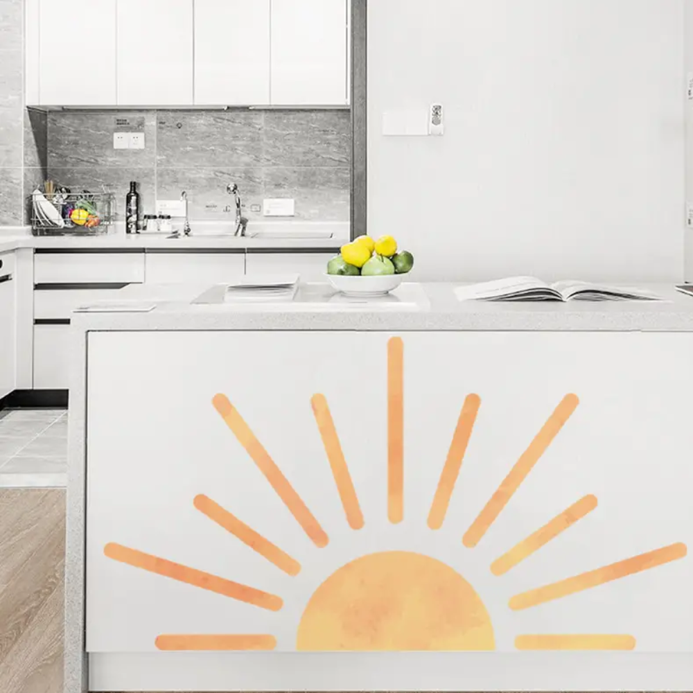 Vibrant Sun Wall Sticker