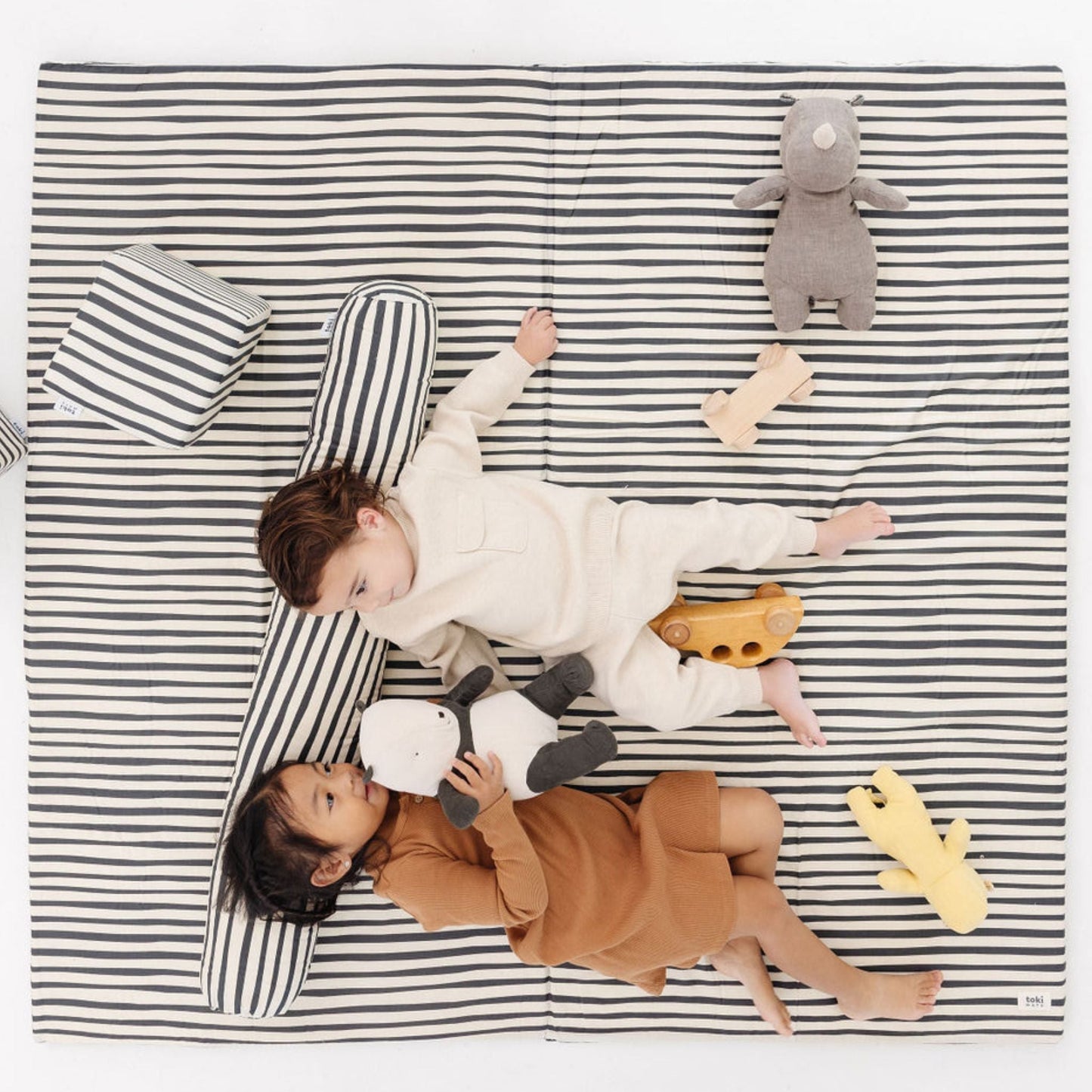 Bold Stripe Organic Cotton Mat