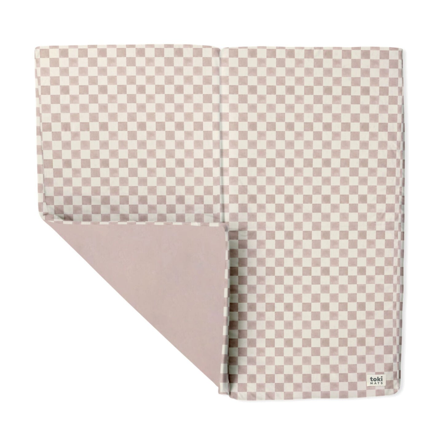 Checker Gumdrop Organic Cotton Mat