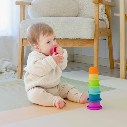 Tiny Land® Montessori Toys Set for Newborns ( 7-9 month )