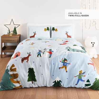 Snowy Day Duvet & Pillowcase