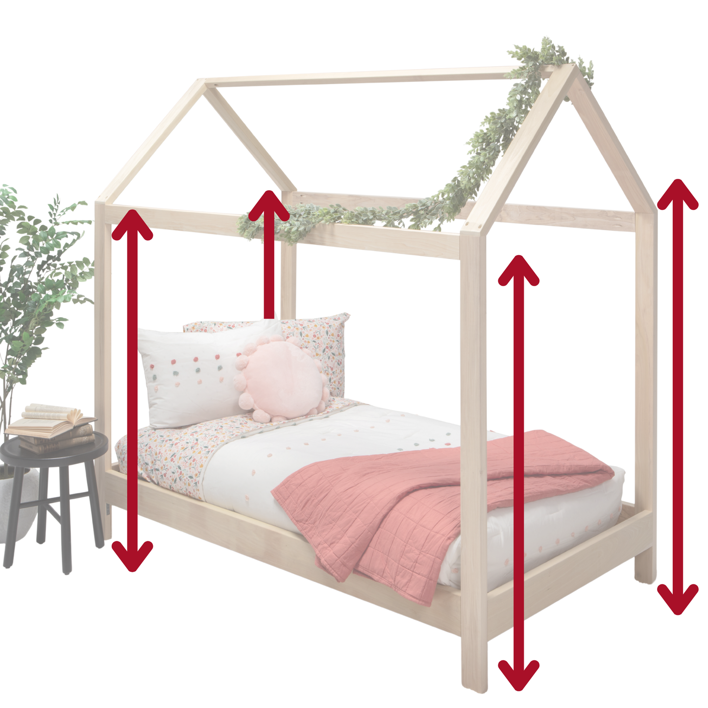 House Bed Leg Upgrade Package