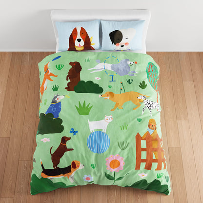 At The Dog Park Duvet & Pillowcase