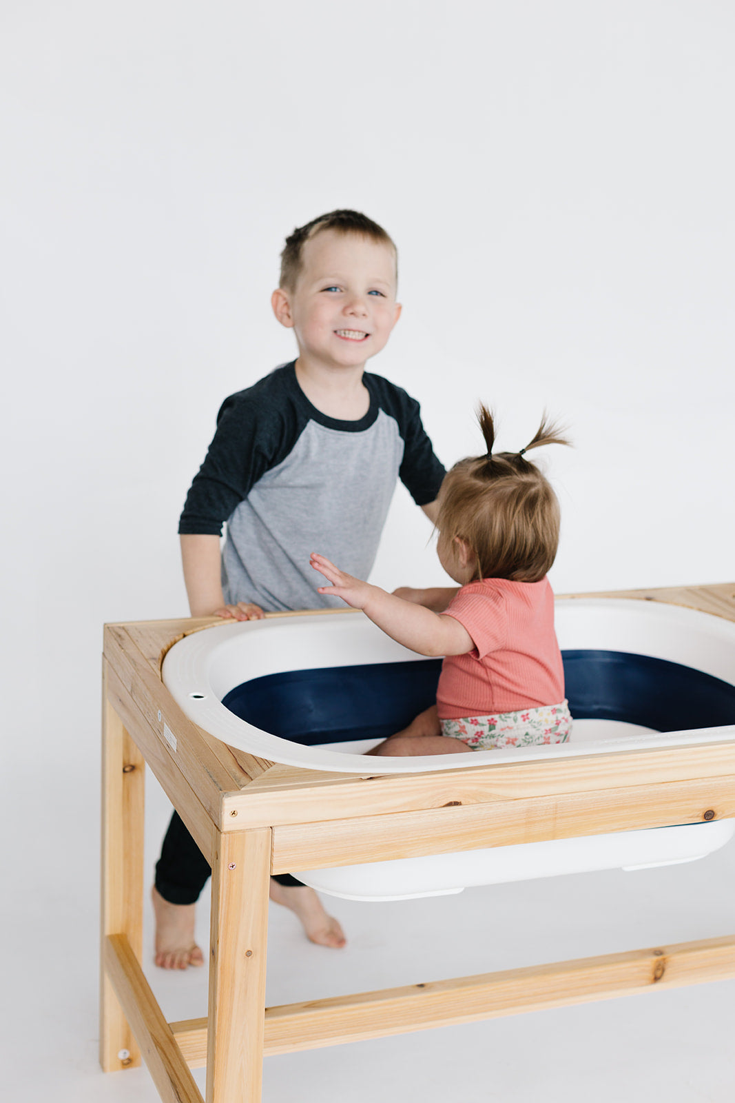 Wooden Outdoor Sensory Table