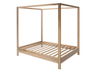 Load image into Gallery viewer, Canopy Bed Full Size made in US solid wood