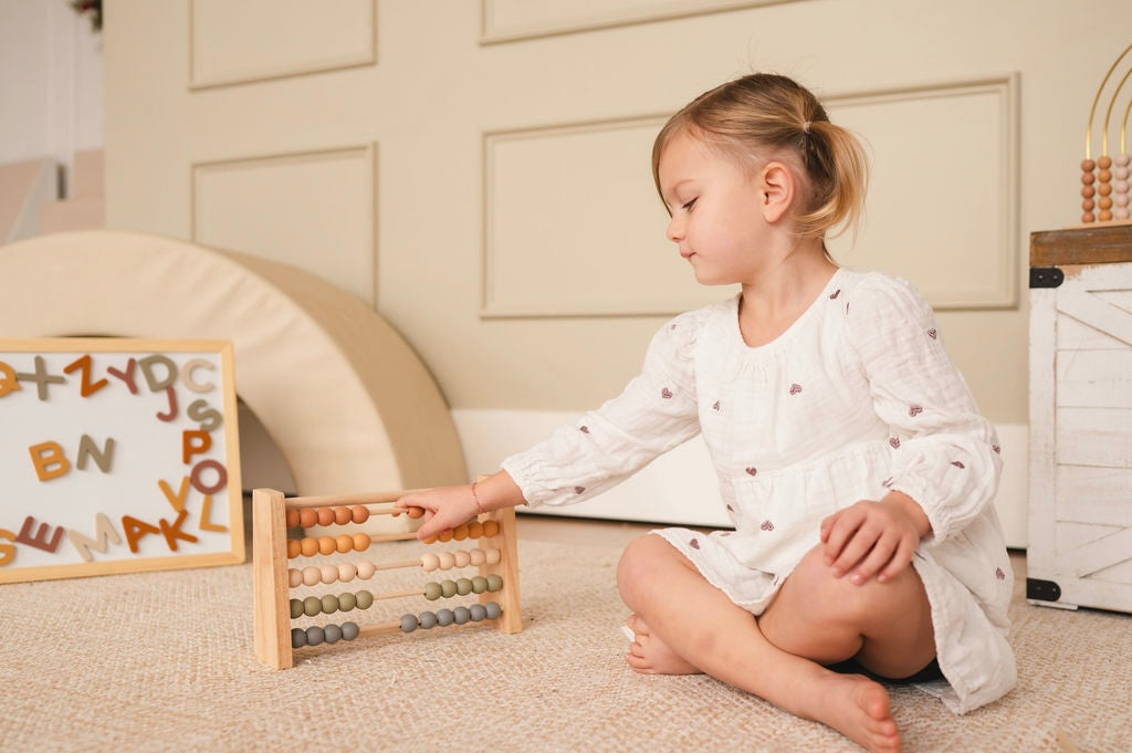 Neutral Wooden Abacus