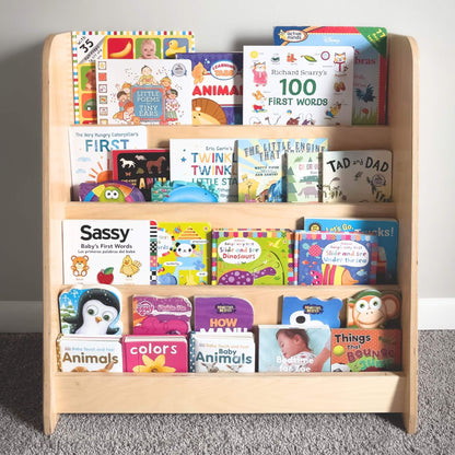 Tiered Montessori Bookshelf