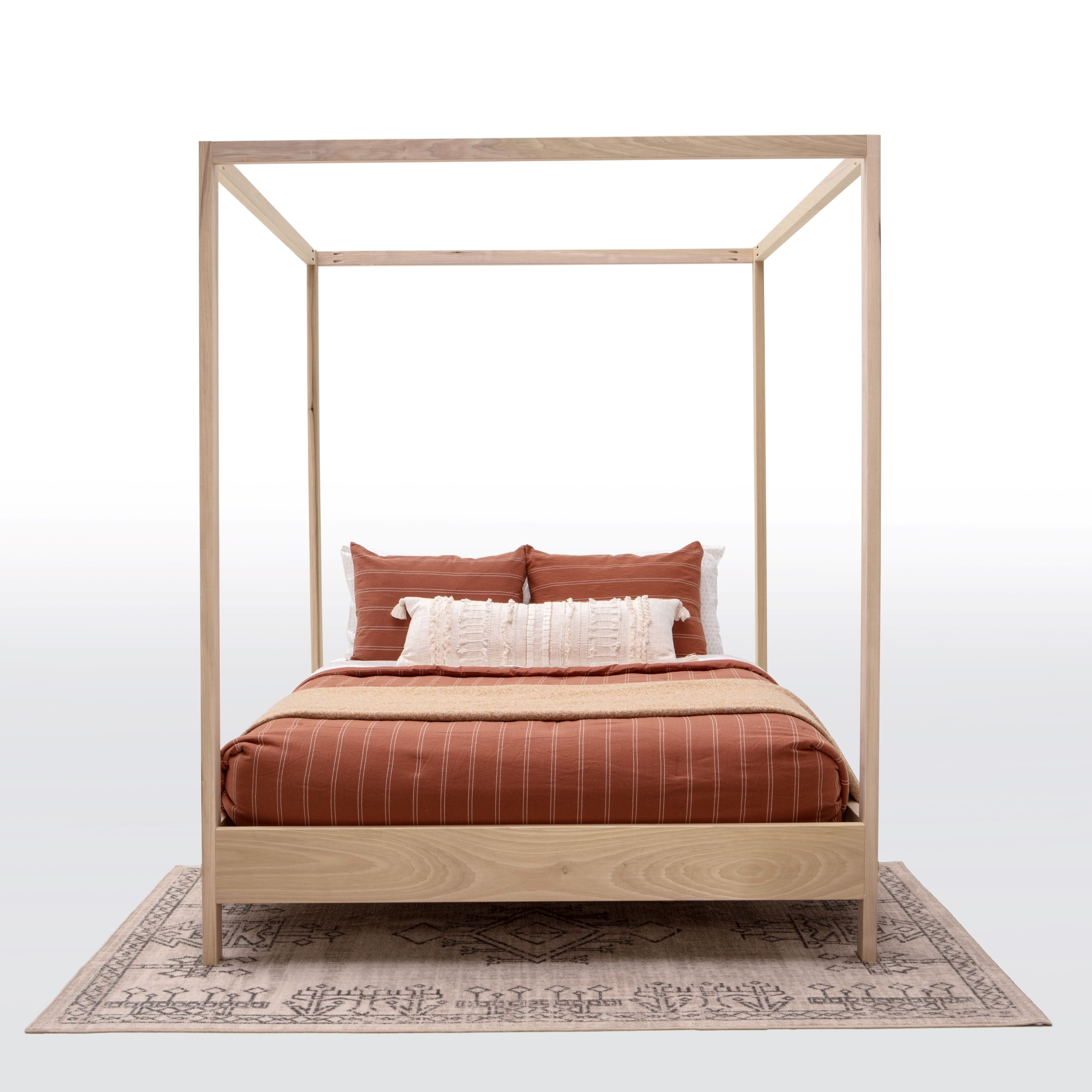 Copper deals canopy bed