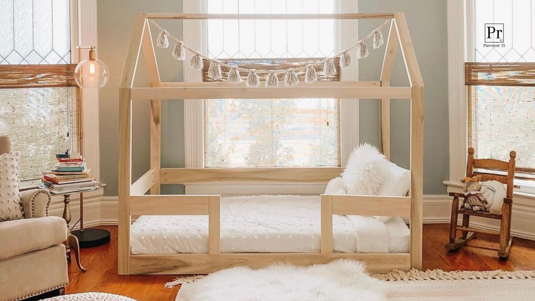 Hand-crafted natural wood beds for children – Purveyor 15