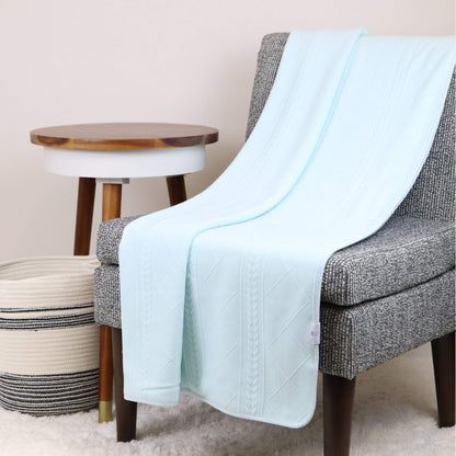 Mint 50" x 60" Full Size Knit Throw