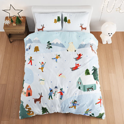 Snowy Day Duvet & Pillowcase