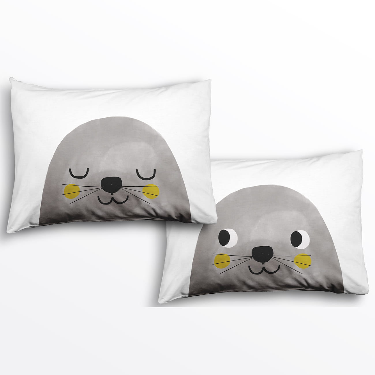 2-pack Seal Standard Size Pillowcases