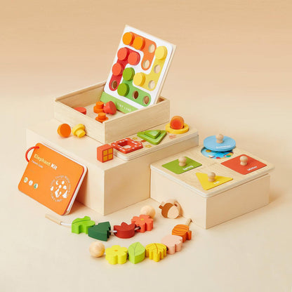 Tiny Land® Montessori Toys Set for Toddlers (18-24month)