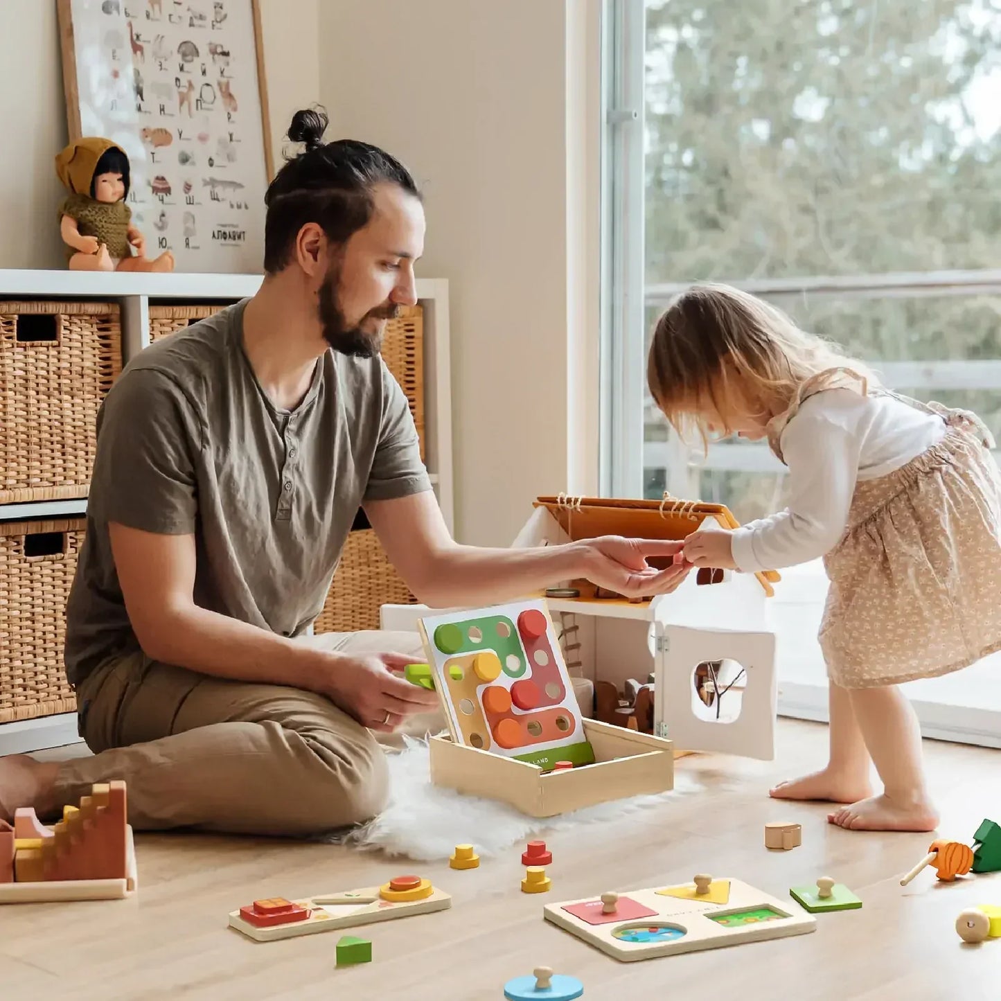 Tiny Land® Montessori Toys Set for Toddlers (18-24month)